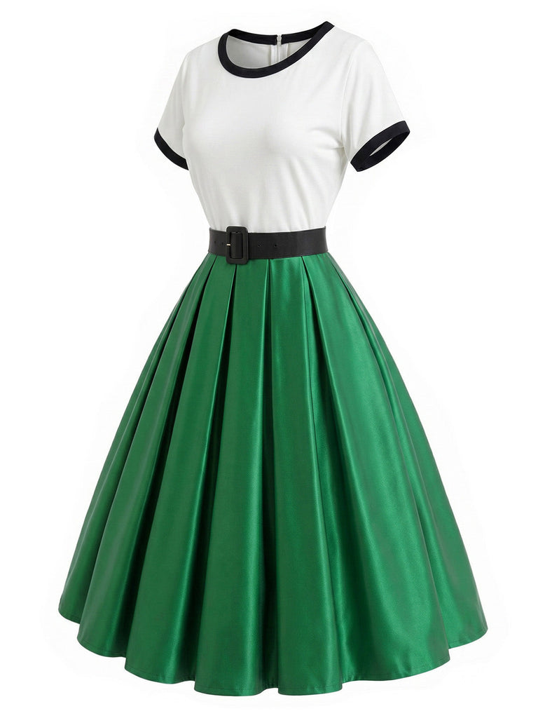 [Pre-Sale] Gw 1950s Belted Vintage Classic Dress 3