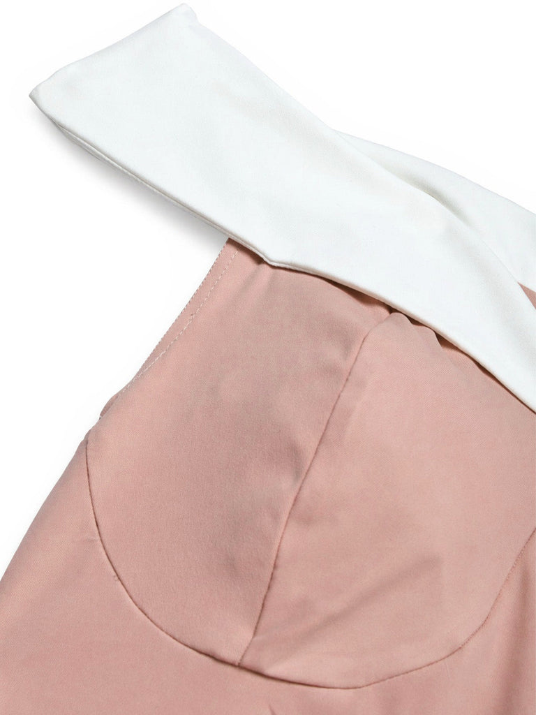 [Pre-Sale] Peach Pink 1950s Vintage Classic Dress 5