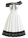 [Pre-Sale] 1950s Bow Vintage Classic Dress 3