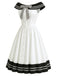 [Pre-Sale] 1950s Bow Vintage Classic Dress 4