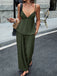 1930s V Neck Vintage Classic Jumpsuit 3