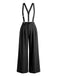 Combinaison Taille Haute Jambes Larges Plissé Gris Années 1960 4