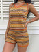 2PCS 2PCS Tricot Chevron Débardeur Années 1960 12