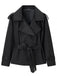 Veste Ceinturé Large Revers Trench Années 1960 10