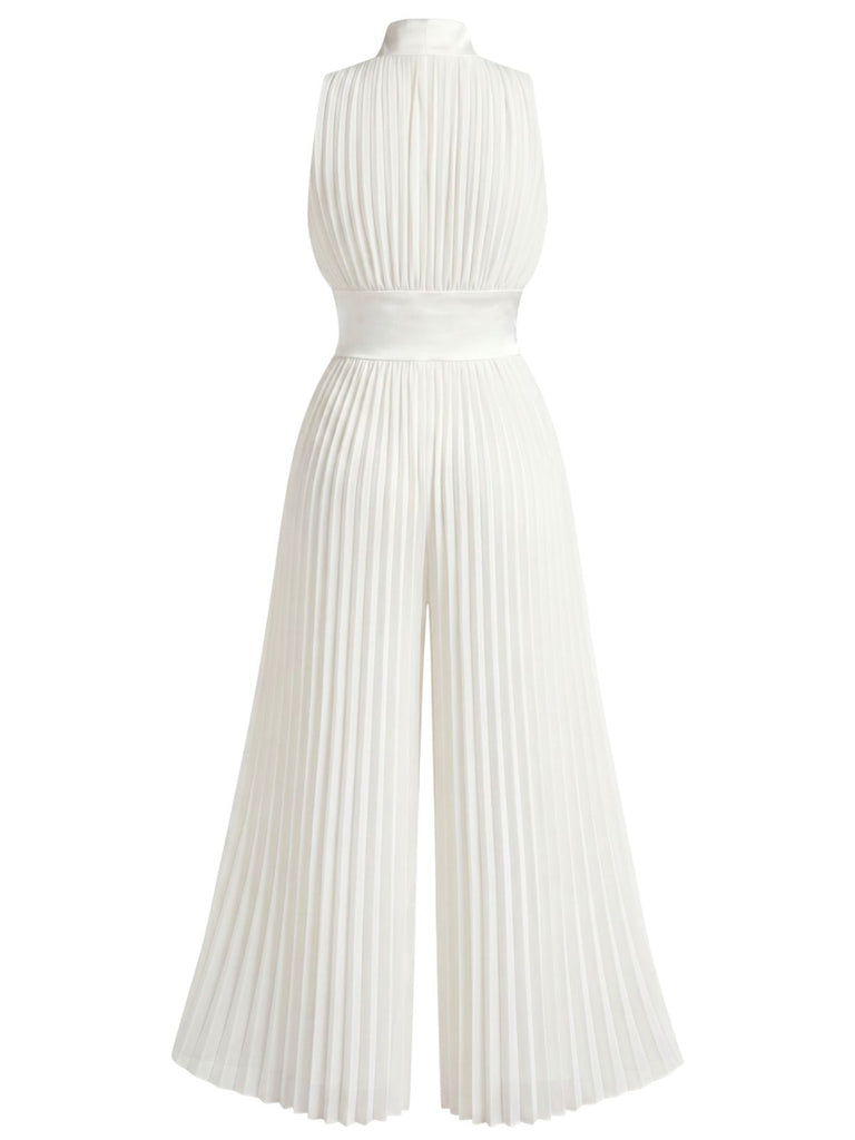 Combinaison Col Montant Corset Cintré Taille Plissé Années 1950 3