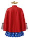 Robe Multicolore Wonder Woman Complete Halloween Cosplay Costume Années 1950 3