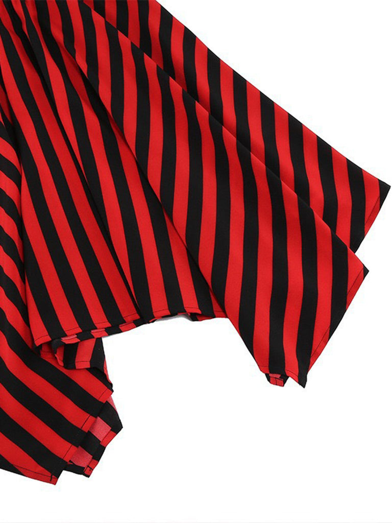 Red 1950s Vintage Classic Skirt 8