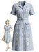 [Pre-Sale] Blw 1940s Floral Vintage Classic Dress