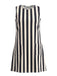 Robe Sans Manches Rayures Verticales Années 1960