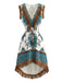 Pat 1970s Floral Vintage Classic Dress 3