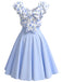[Pre-Sale] 1950s Bow Vintage Classic Dress