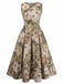 Green 1950s Vintage Classic Dress 3