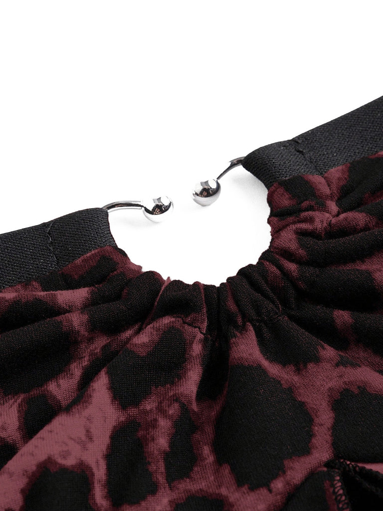 Wine Red 1970s Lace Cami Classic Top 3