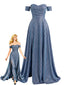 Robe longue scintillante épaules dénudées et décolleté cœur années 40