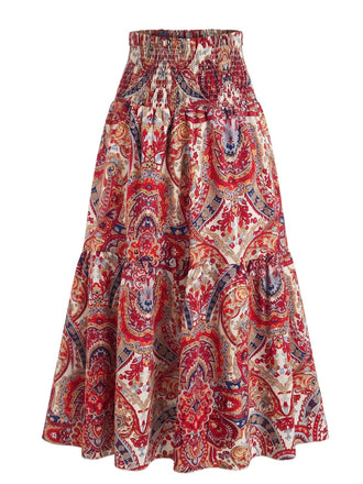 1970s Floral Vintage Classic Skirt 6
