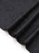 2PCS Robe Noir Léopard Col Carré Sans Manches avec Tablier Années 1950