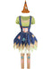 Ensemble de costume épouvantail à empiècements pour Halloween années 1950