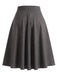 [Prévente] Ensemble 2 pièces gris foncé : top blazer et jupe années 1940