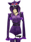 Ensemble combi-capuche Halloween fantôme monstre années 1960
