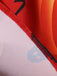 Robe évasée d’Halloween à citrouilles, col pétale et manches longues années 1950
