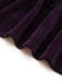 Veste violette en velours côtelé à col cranté Années 1950 - 6