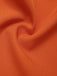 2PCS haut dos nu fleuri et jupe plissée orange des années 1960