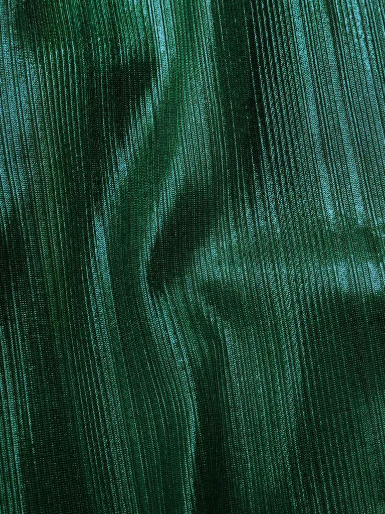 Combinaison dos nu à col en V unie dorée des années 1970