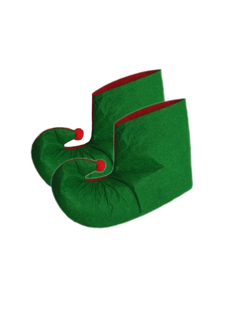 Robe verte de cosplay d'elfe de Noël des années 40