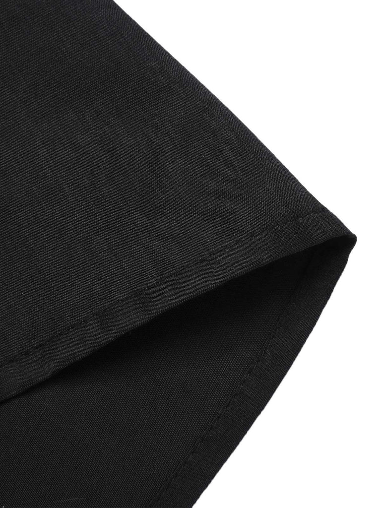 [Prévente] Robe sirène rose pêche à pois et col noué des années 1930