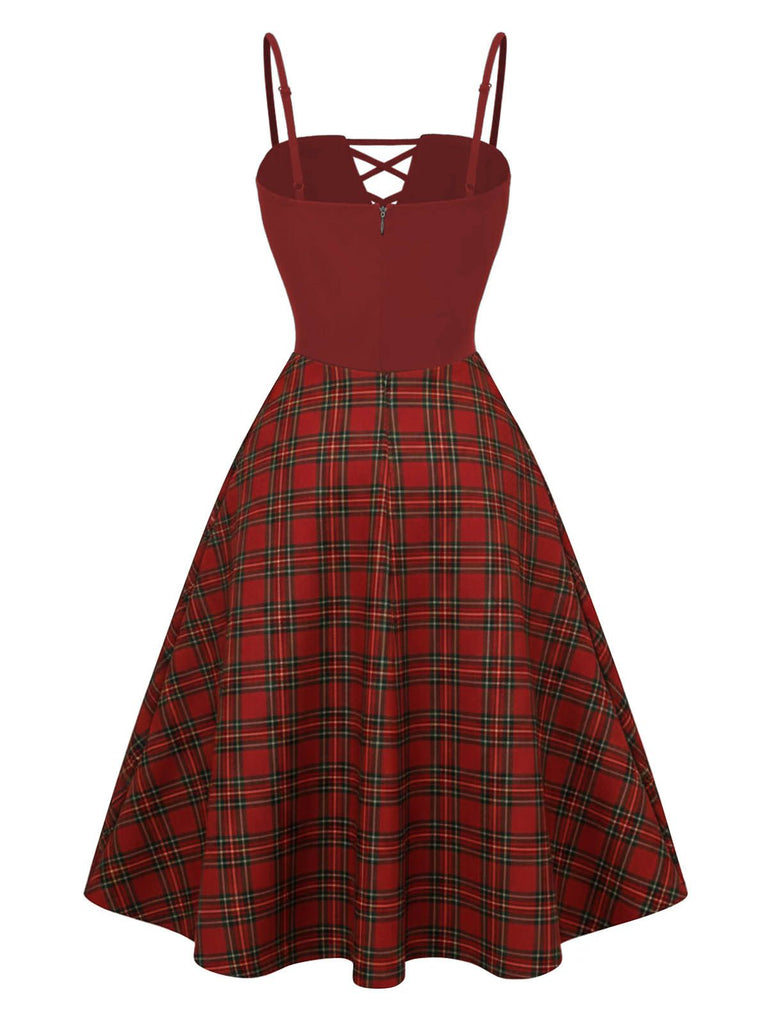 2PCS chemisier rose contrasté et robe grise des années 40