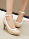 Chaussures à Talons Hauts avec Bride à la Cheville
