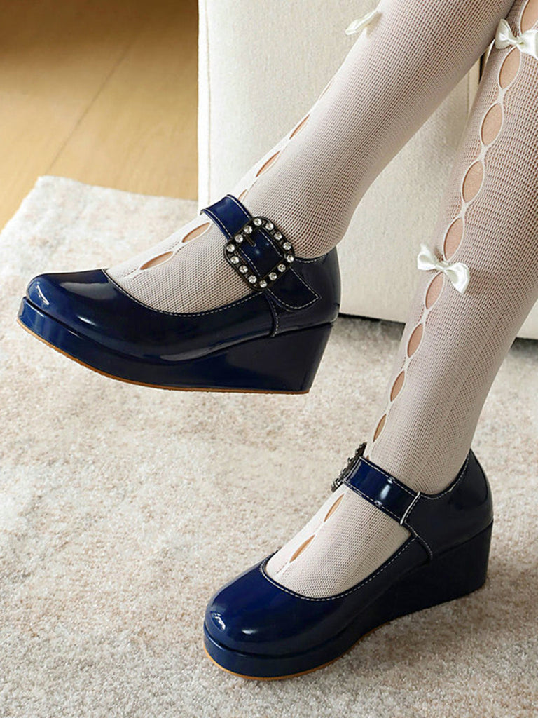 Chaussures Mary Jane Vintage Lolita à Boucle 6