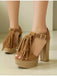 Vintage Bout Pointu Bride Cheville Talons 5
