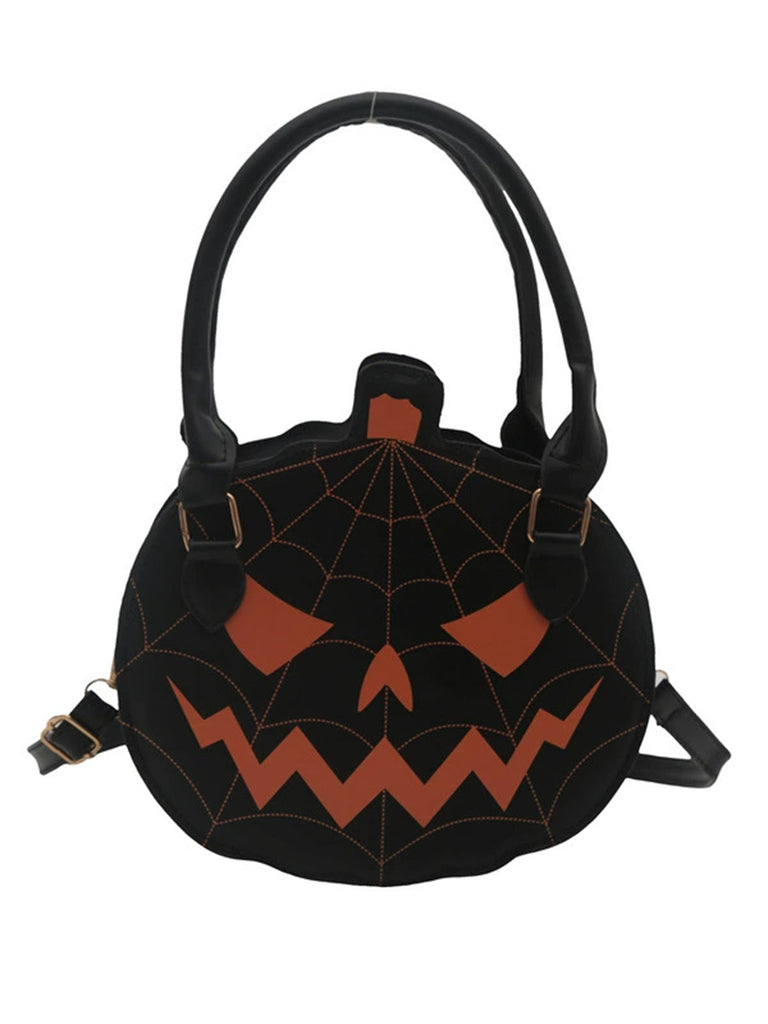 Sac à main citrouille Jack-o’-lantern d’Halloween