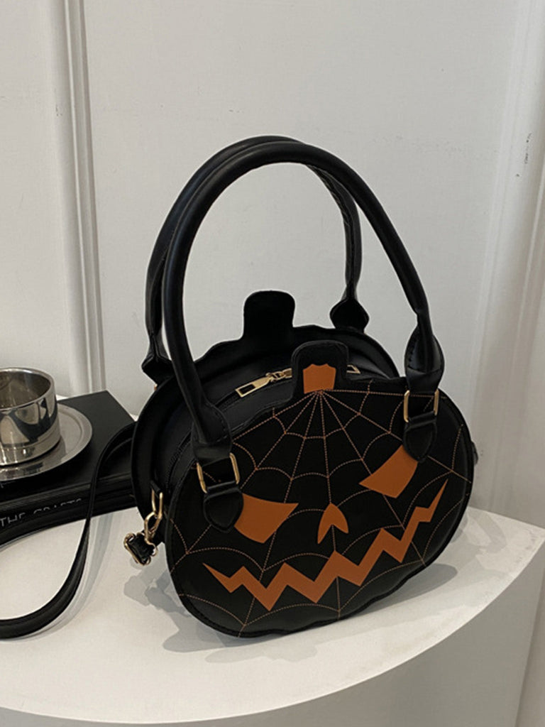 Sac à main citrouille Jack-o’-lantern d’Halloween
