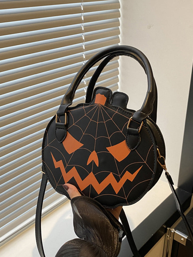 Sac à main citrouille Jack-o’-lantern d’Halloween