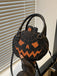 Sac à main citrouille Jack-o’-lantern d’Halloween