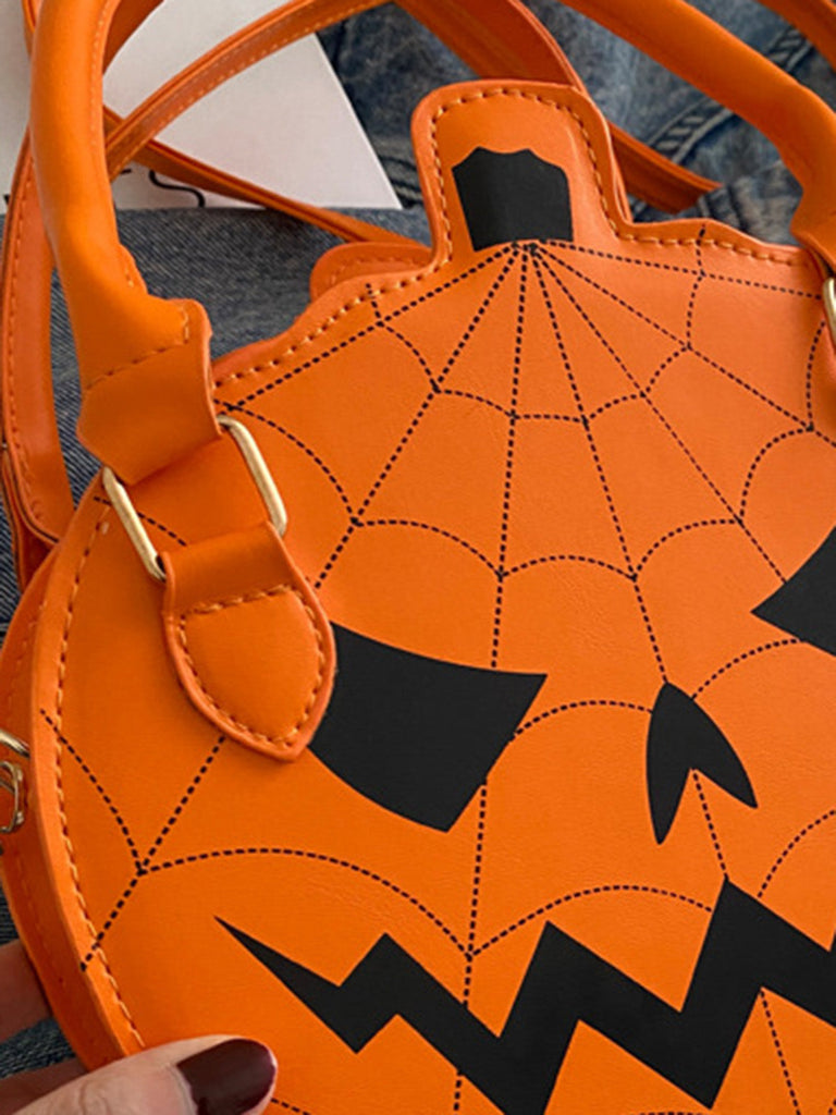 Sac à main citrouille Jack-o’-lantern d’Halloween