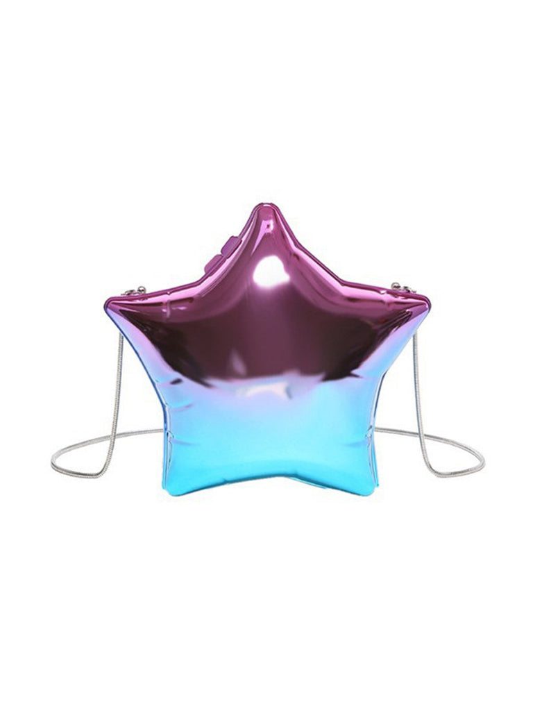 Sac bandoulière amusant avec chaîne étoile à cinq branches