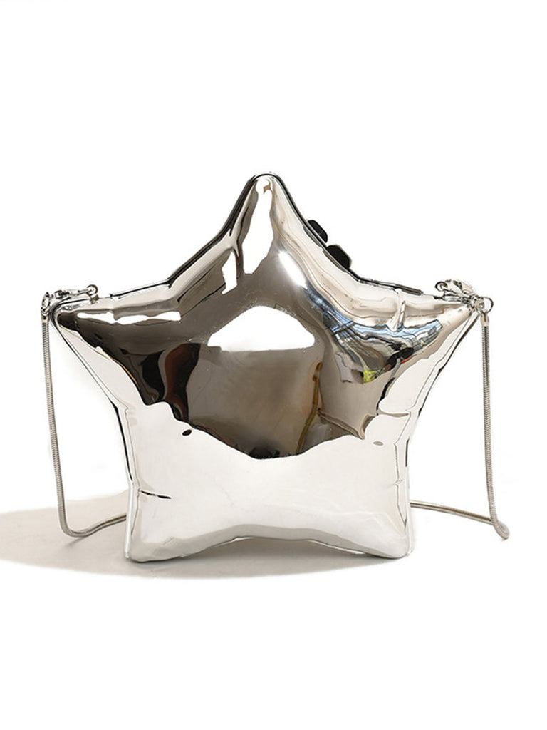 Sac bandoulière amusant avec chaîne étoile à cinq branches