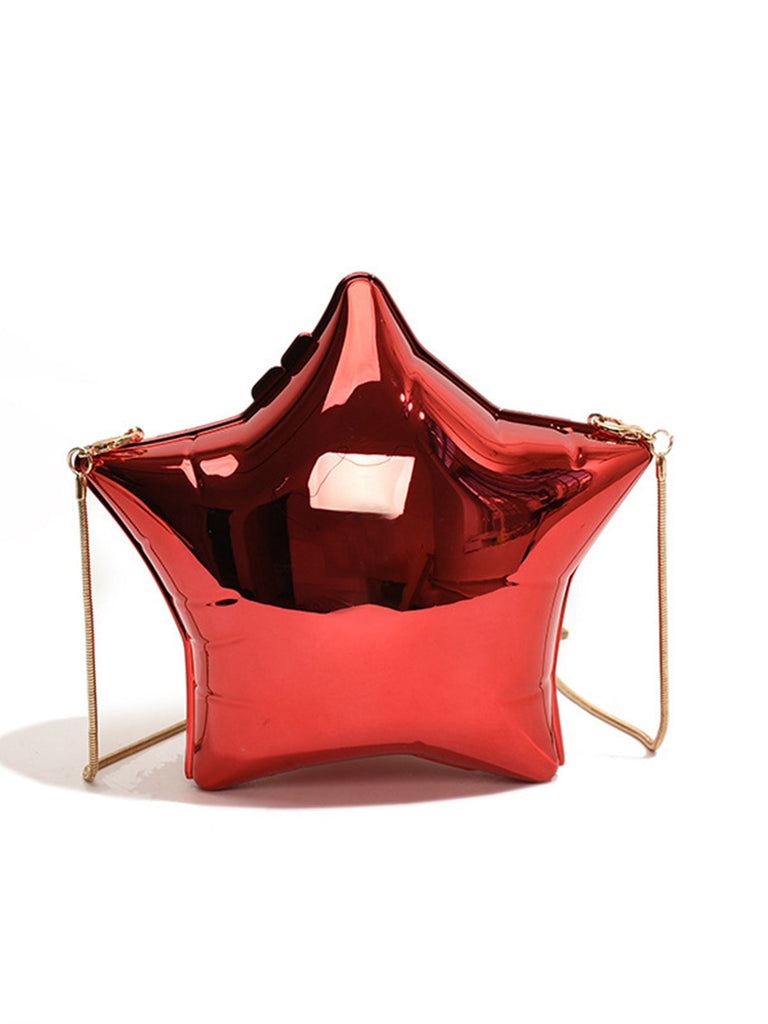 Sac bandoulière amusant avec chaîne étoile à cinq branches