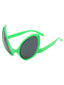 Lunettes de soleil Alien grand format pour cosplay d’Halloween