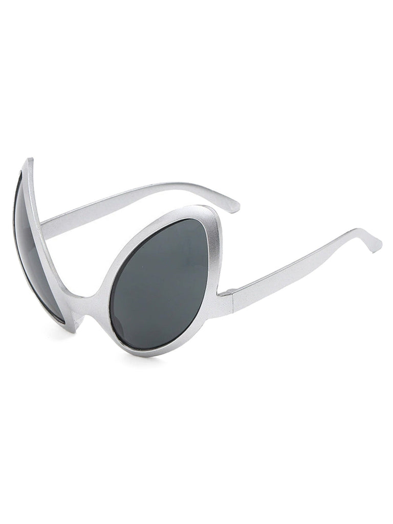 Lunettes de soleil Alien grand format pour cosplay d’Halloween