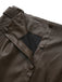 Skirt Taille Haute PU Leather Fendu Ceinturé Maxi Années 1970 7