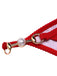 Ensemble bikini rouge à bretelles pailletées style années 60