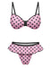 [Prévente] Maillot de Bain Rose à Pois Pêche Années 1940