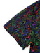 Maillot de Bain 2PCS Noir Camo & en Filet Crop Années 1960 4