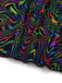 Maillot de Bain 2PCS Noir Camo & en Filet Crop Années 1960 6