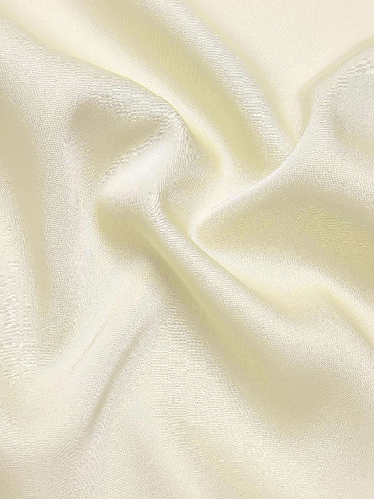 [Prévente] Robe de nuit beige en satin et dentelle années 1950