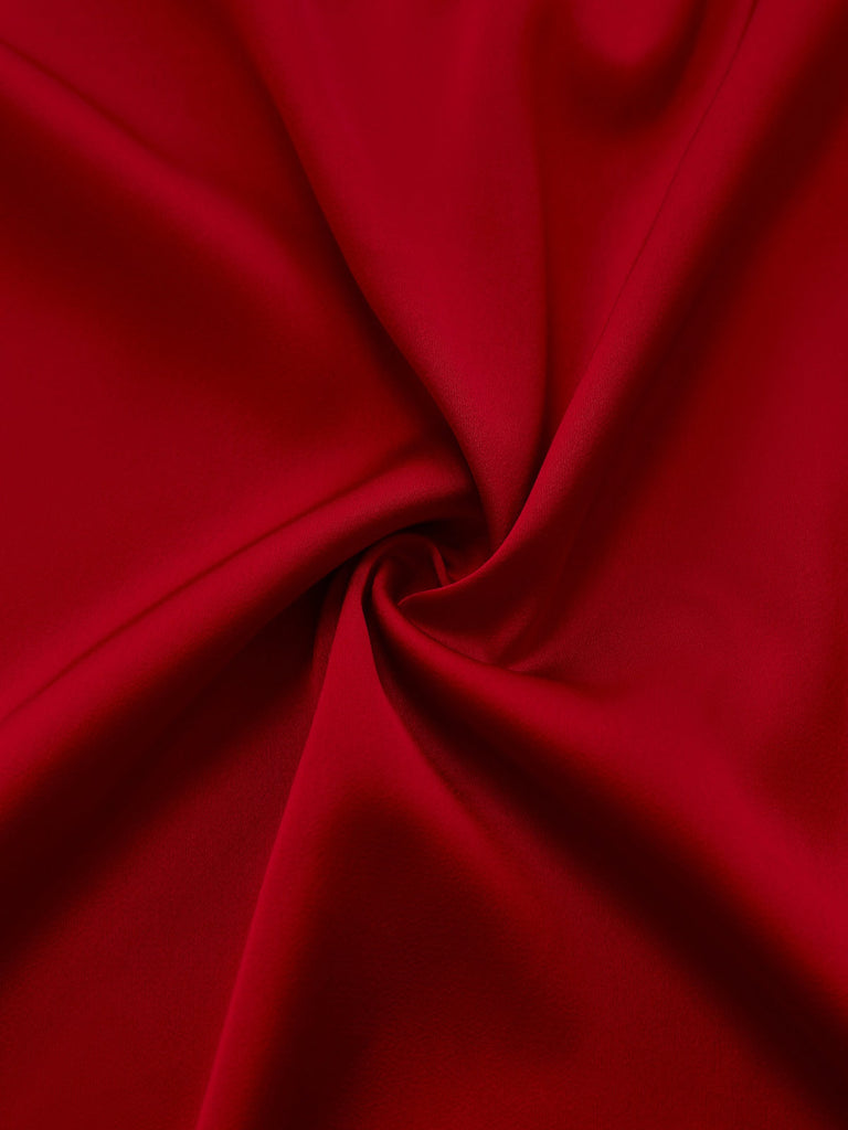 [Prévente] Chemise de nuit rouge papillon 3D en satin années 1940